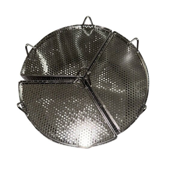 New Open Instant Pot AA18343 Stainless Steel Inner Cooking Pot Steamer Baskets - Picture 11 of 11